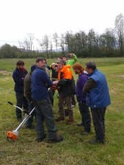 Formation sur l’utilisation de la débroussailleuse en milieu forestier