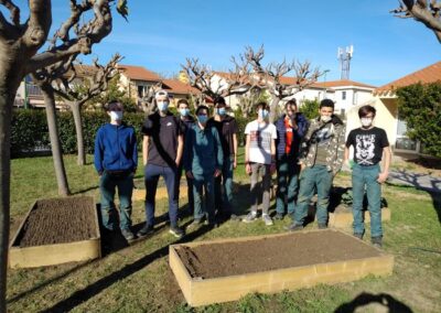 Parcours potager à l’école Malraux (part one)