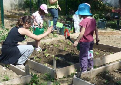 Autour du jardin