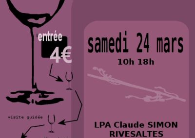 Foire aux Vins au LPA – 24 mars 2007