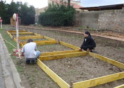 Jardin bio au LPA