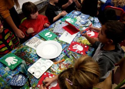 Les secondes SAPAT à l’école maternelle Pagnol de Rivesaltes