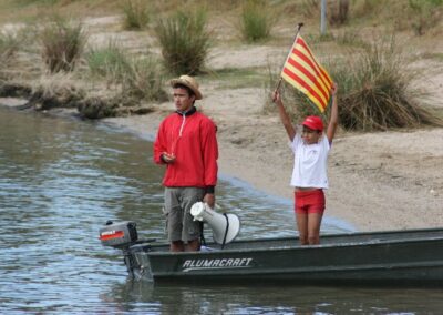 En barques catalanes