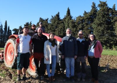 Travaux Pratiques grandeur nature pour la formation CS Tractoriste