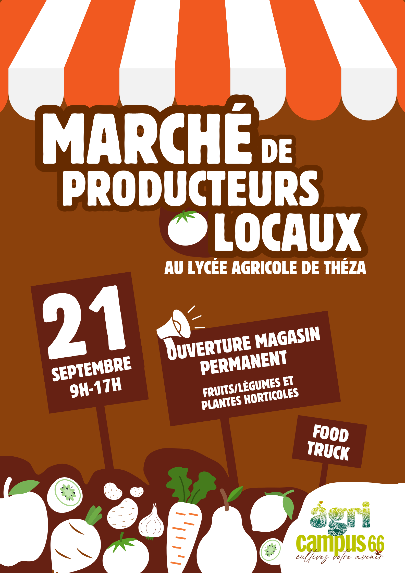 Marché de producteurs locaux