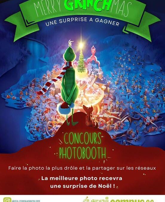 MERRYGRINCHMAS : Concours Photobooth 